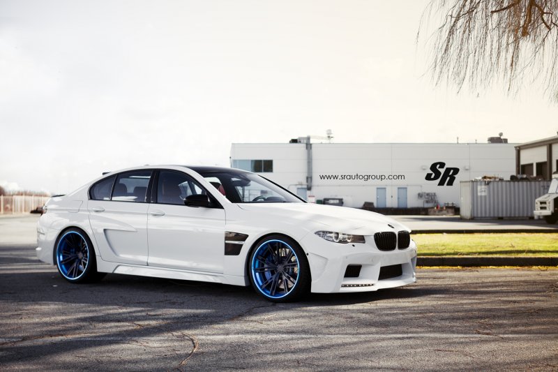 BMW M5 (F10) в обвесе Hamann от SR Auto Group 