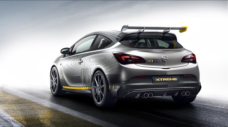 Opel представил экстремальный хэтчбек Astra OPC Extreme