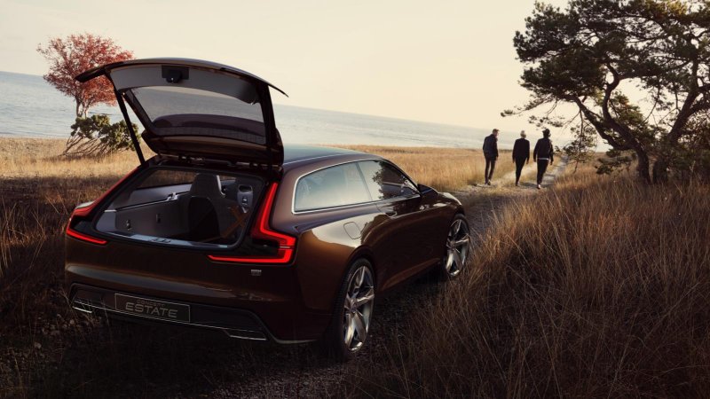 Volvo разработал трехдверный универсал Concept Estate