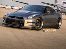 Nissan GT-R Black Edition от AMS Performance и Strasse Wheels