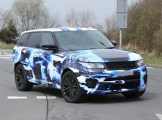 Land Rover тестирует Range Rover Sport RS