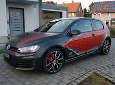 Volkswagen Golf GTI VII от Rakelx Folientechnik