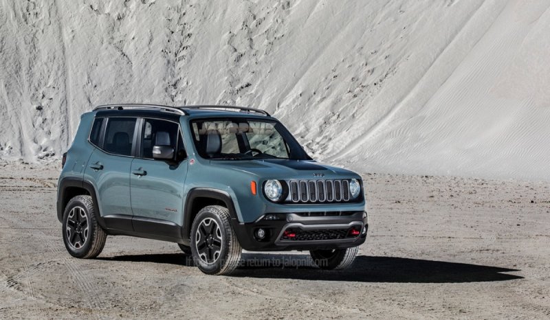 В Женеве покажут компактный кроссовер Jeep Renegade