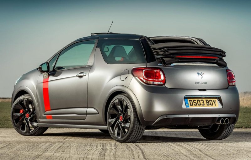 Citroen выпустил 100 экземпляров DS3 Cabrio Racing