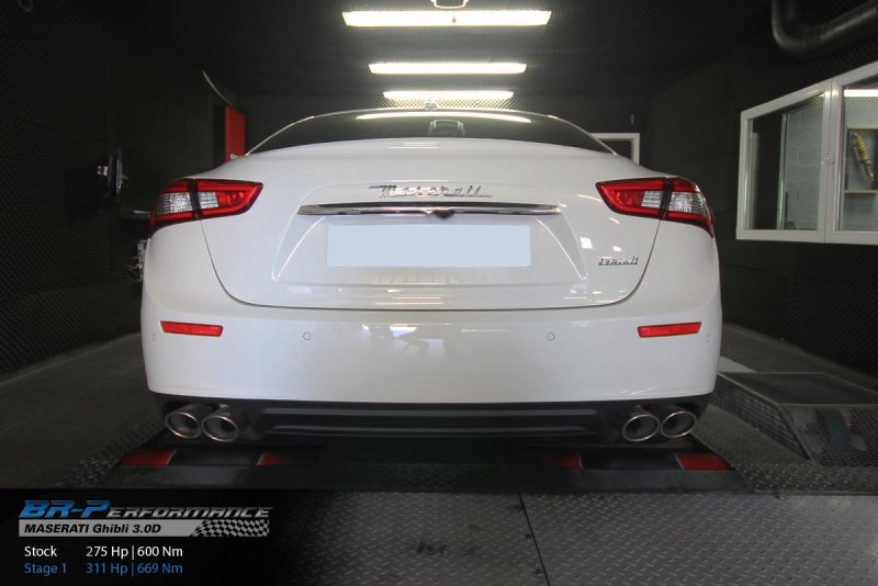 BR-Performance добавил мощности Maserati Ghibli Diesel 