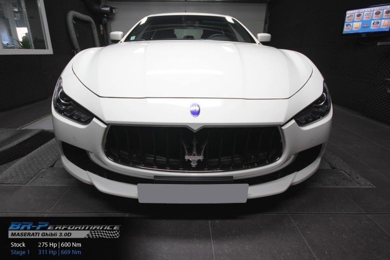 BR-Performance добавил мощности Maserati Ghibli Diesel 