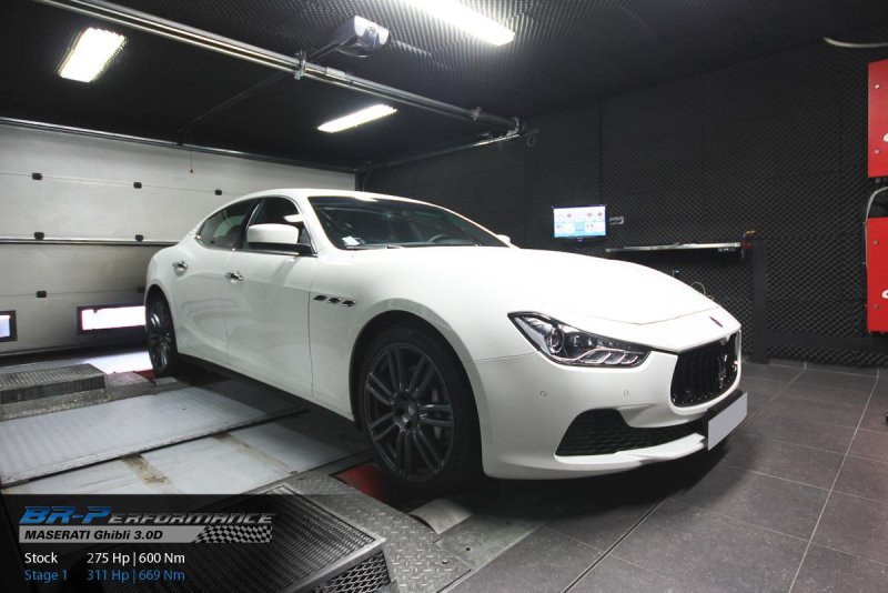 BR-Performance добавил мощности Maserati Ghibli Diesel 