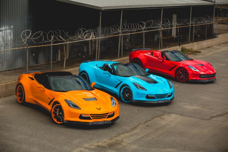 Chevrolet Corvette Stingray Сonvertible от Forgiato Wheels