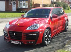 На eBay продается необычно доработанный Porsche Cayenne S