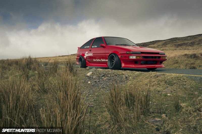 Toyota Trueno GT Apex AE86 - дрифт-кар из Ирландии 