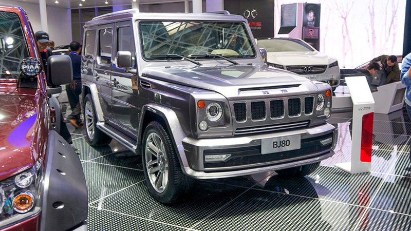 Пекин 2014: BAIC BJ80 - китайский клон Mercedes-Benz G-Class