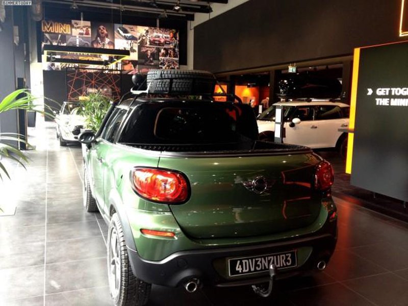 MINI Paceman превратили в компактный пикап