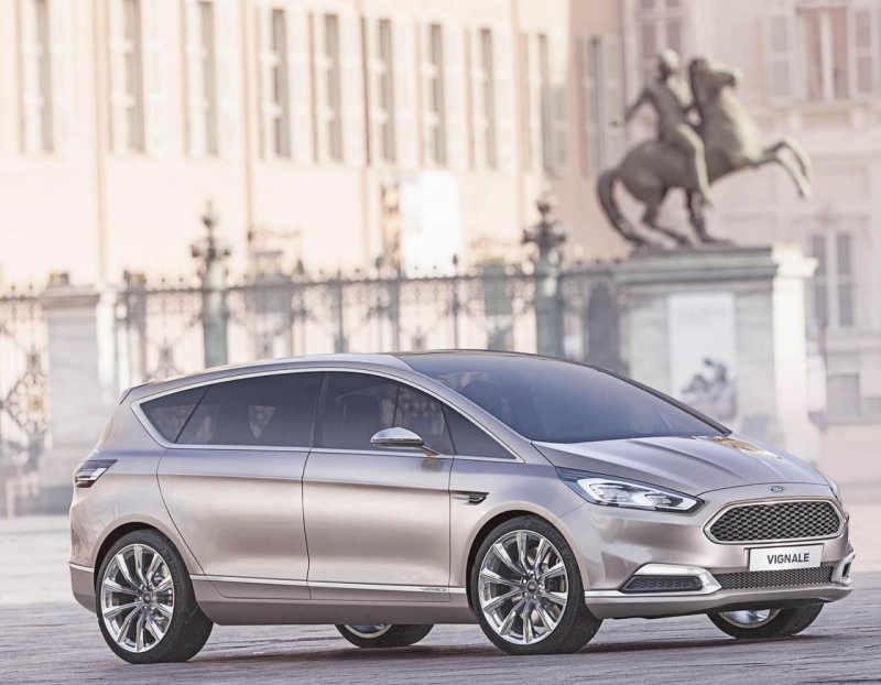 Ford представил премиальный минивэн S-MAX Vignale