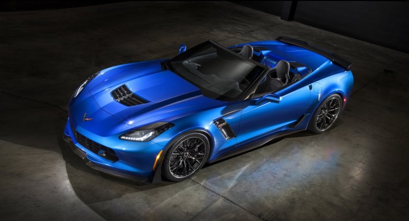 Chevrolet представил Corvette Z06 Convertible 2015