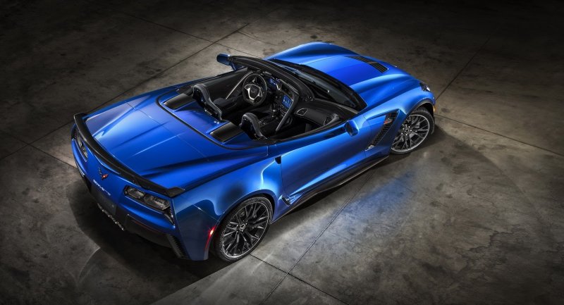 Chevrolet представил Corvette Z06 Convertible 2015