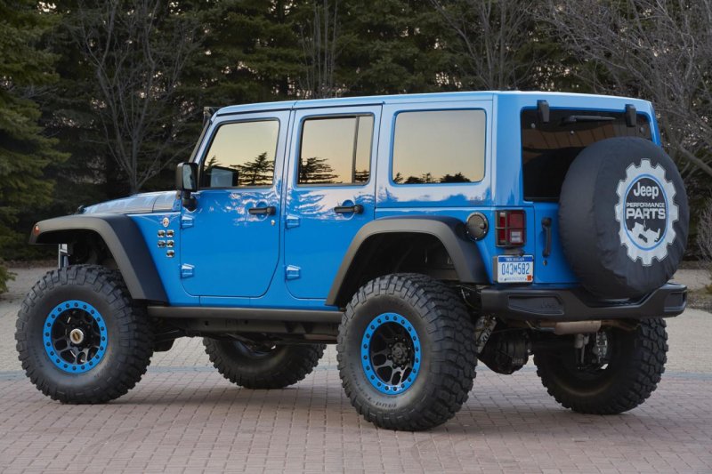 Jeep подготовил Wrangler MOJO и Wrangler Maximum Performance