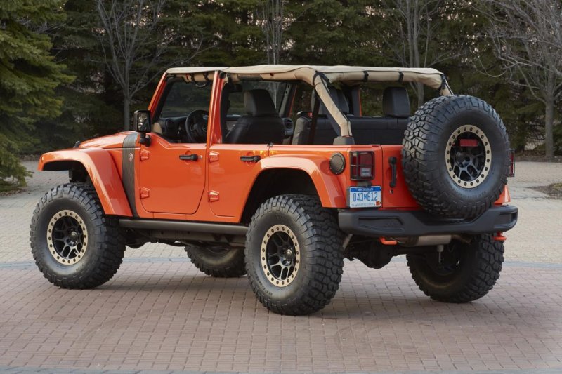 Jeep подготовил Wrangler MOJO и Wrangler Maximum Performance