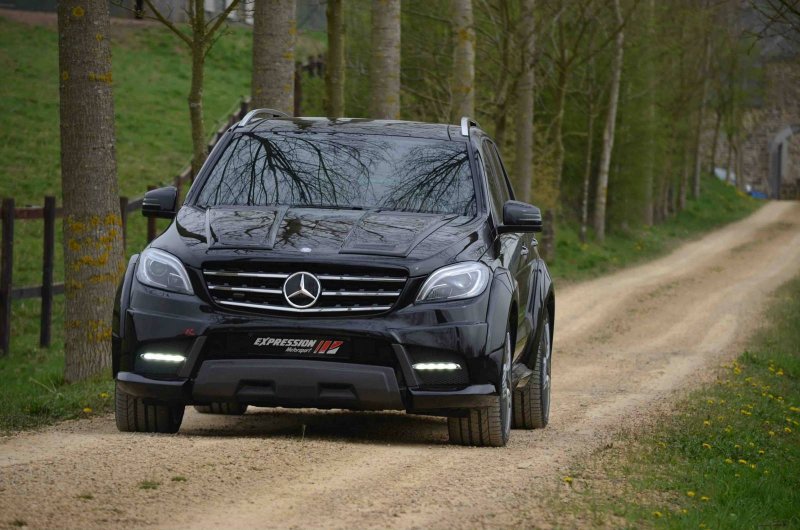 Mercedes-Benz ML63 AMG в обвесе Expression Motorsport