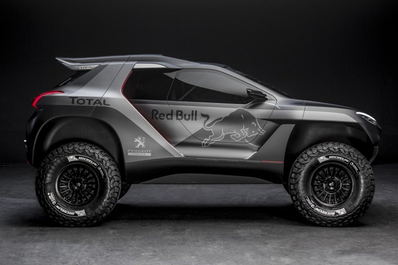 Peugeot построил моноприводный раллийный болид 2008 DKR