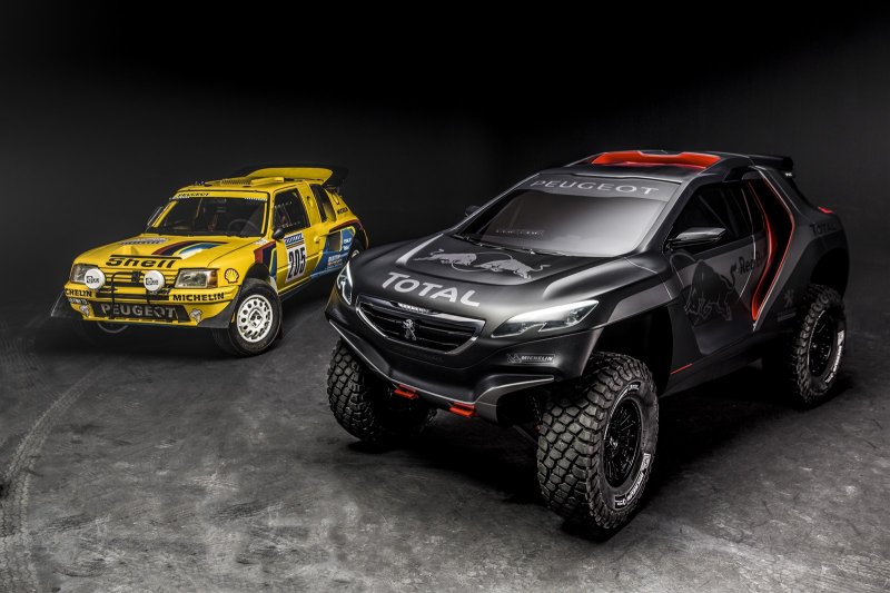 Peugeot построил моноприводный раллийный болид 2008 DKR