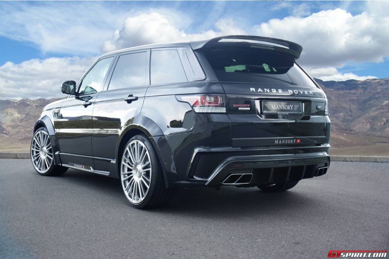 Range Rover Sport в обширном тюнинге Mansory