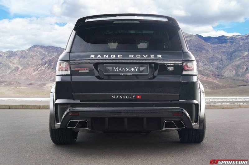 Range Rover Sport в обширном тюнинге Mansory