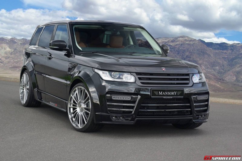 Range Rover Sport в обширном тюнинге Mansory