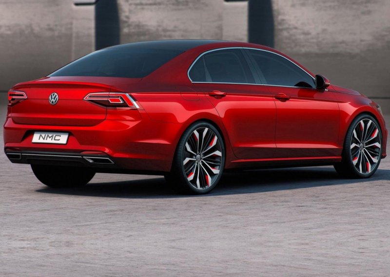 Volkswagen разработал концепт New Midsize Coupe