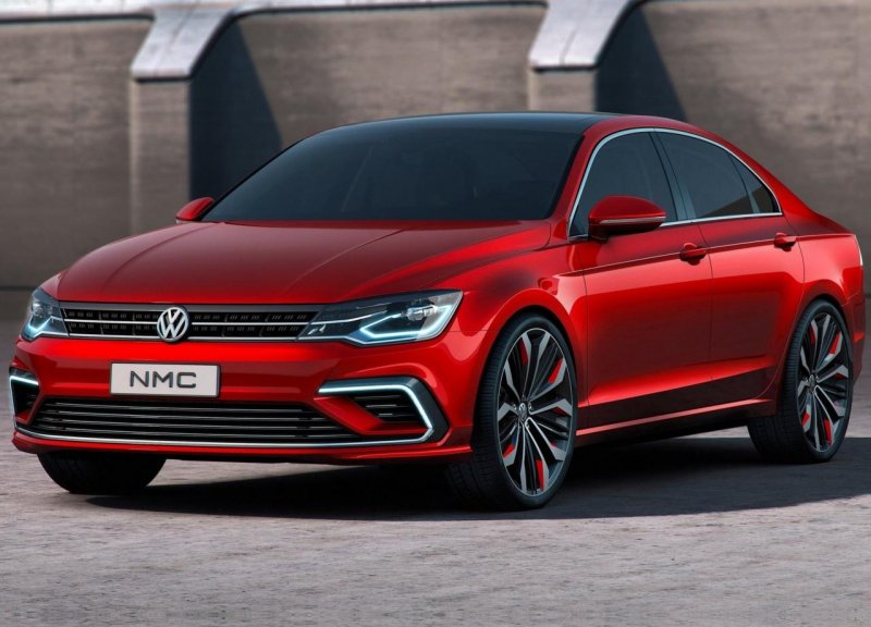 Volkswagen разработал концепт New Midsize Coupe