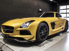 Mcchip-dkr добавил лошадей Mercedes-Benz SLS AMG Black Series