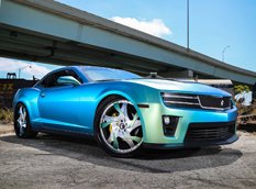 Chevrolet Camaro на 24-дюймовых дисках от Forgiato Wheels