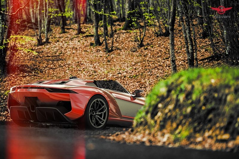 Компания Rezvani Motors рассекретила открытый суперкар Beast  