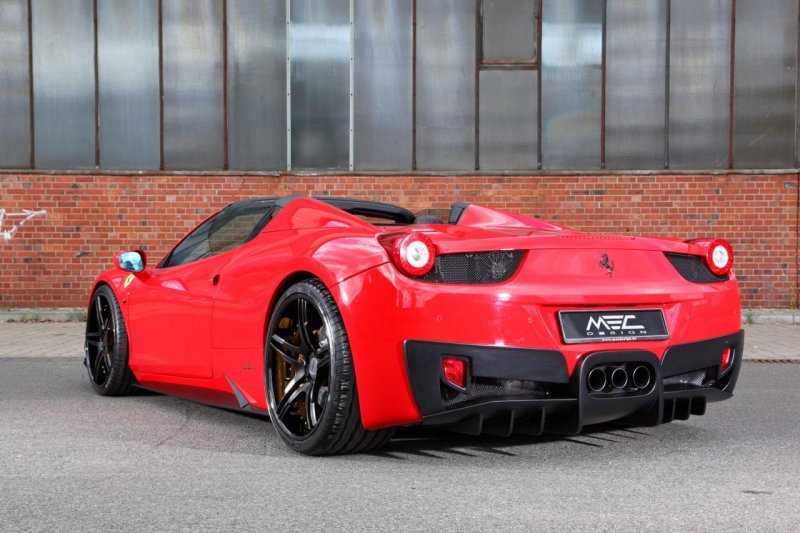 Ferrari 458 Italia Spider в тюнинге MEC Design