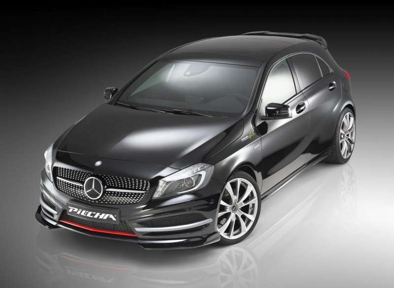 Mercedes-Benz A-Class (W176) с аксессуарами Piecha Design