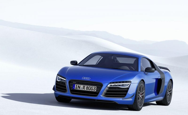 Audi представил суперкар R8 LMX с лазерной оптикой  