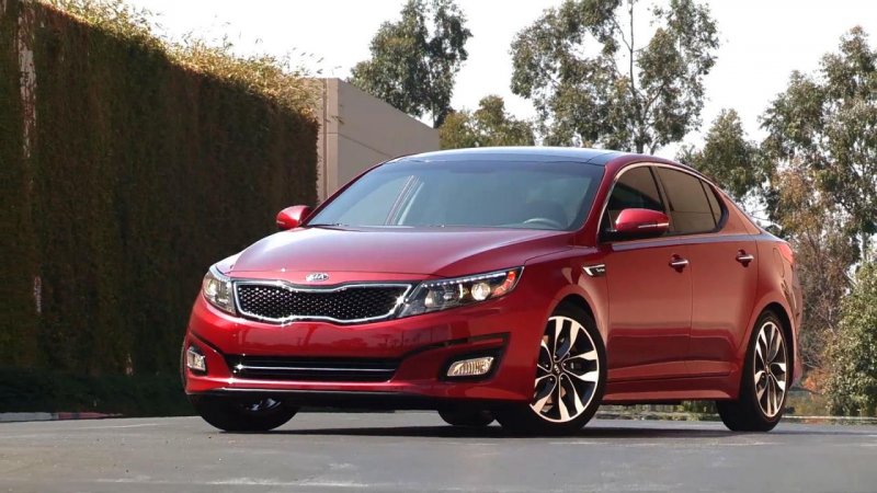 Kia Optima слегка обновилась на 2015-й модельный год