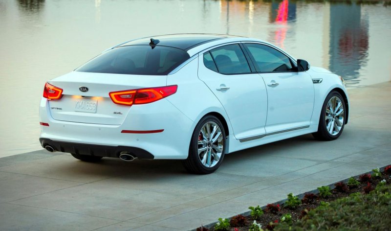 Kia Optima слегка обновилась на 2015-й модельный год