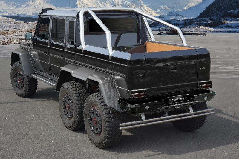 Mansory представил свой вариант настройки Mercedes G63 AMG 6х6