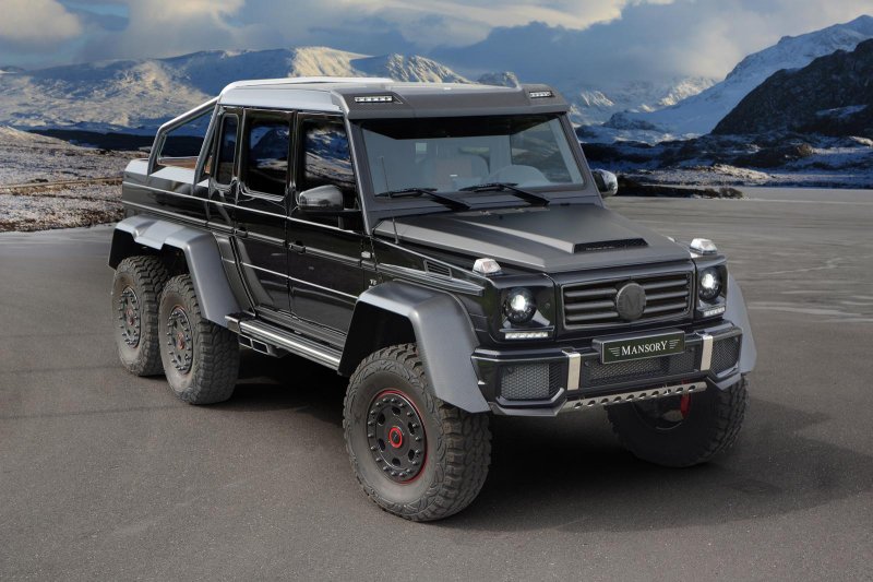 Mansory представил свой вариант настройки Mercedes G63 AMG 6х6