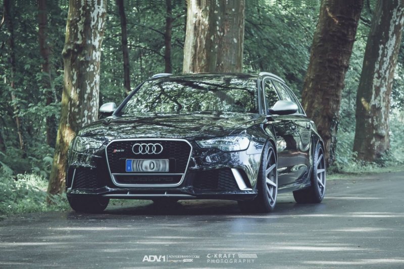 Audi RS6 на дисках ADV.1 Wheels от ATT-Tec