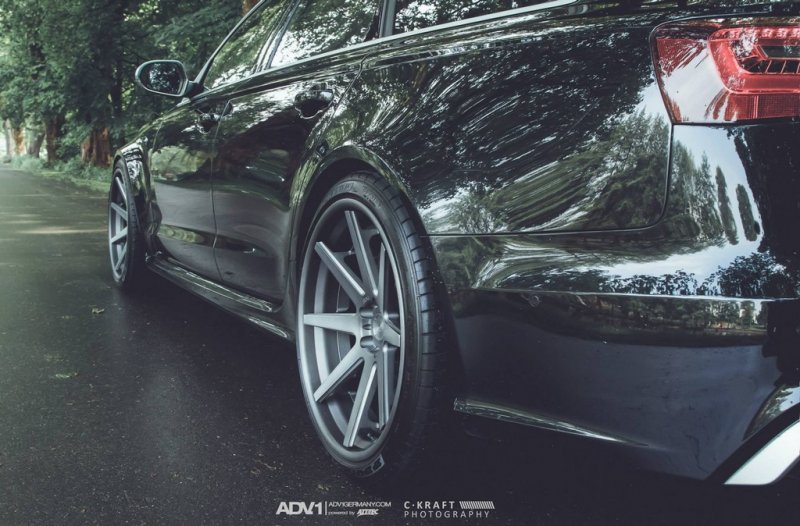 Audi RS6 на дисках ADV.1 Wheels от ATT-Tec