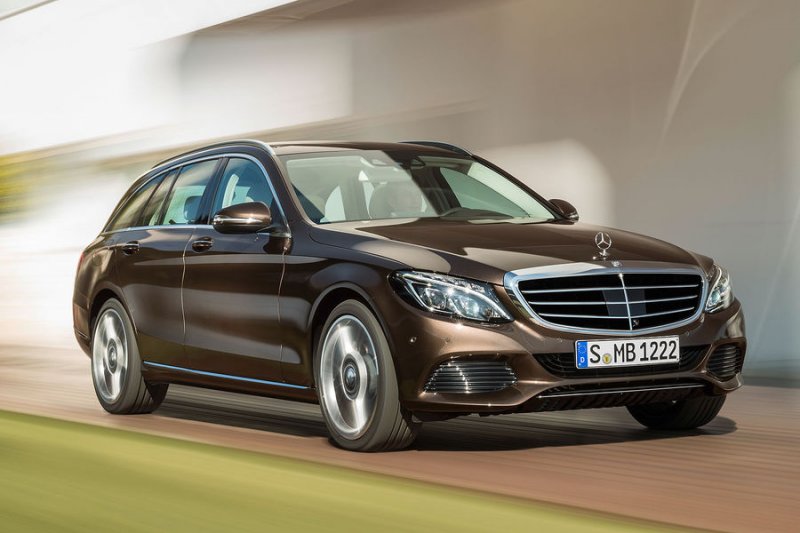 В сети появились первые фото Mercedes-Benz C-Class Estate W205