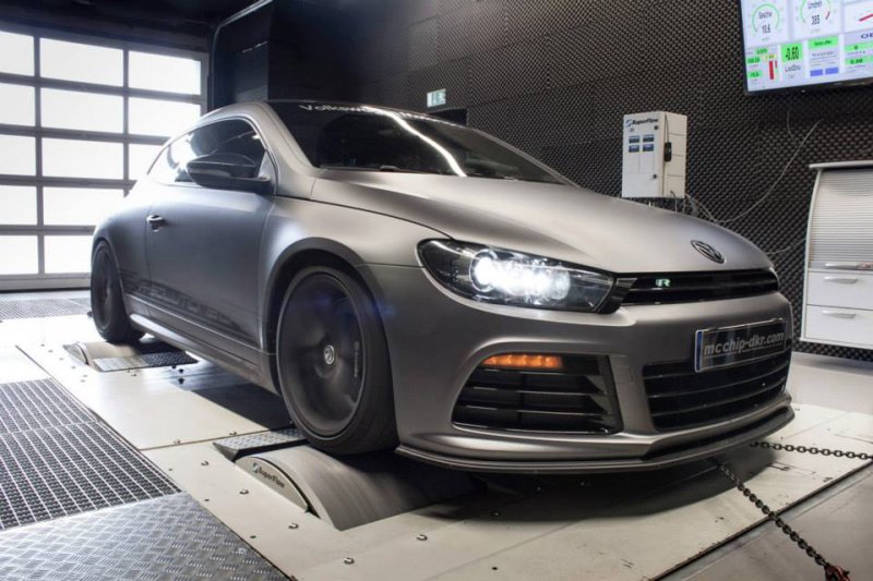 Mcchip-dkr добавил мощности Volkswagen Scirocco R 