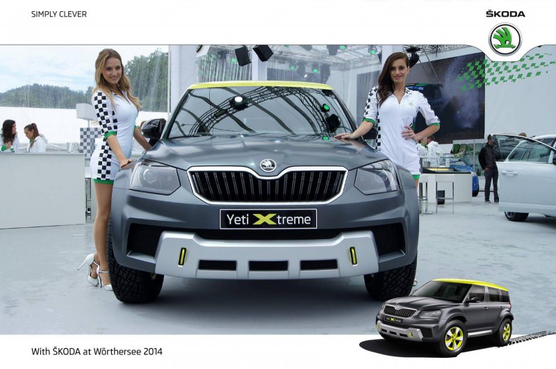 W&#246;rthersee 2014: Skoda показала кроссовер Yeti Xtreme