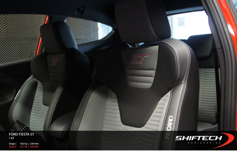 ShifTech форсировал двигатель Ford Fiesta ST до 221 л. с.