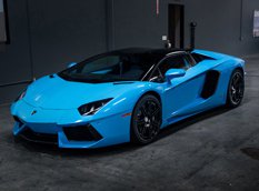 Lamborghini Aventador Roadster на дисках HRE Wheels