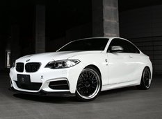 BMW M235i в легком тюнинге 3D Design