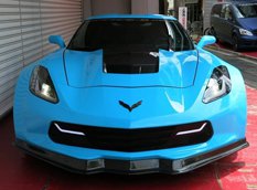 Chevrolet Corvette C7 Stingray в обвесе Forgiato от Office-K