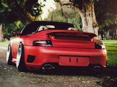 Porsche 911 (996) в обвесе Tech Art на дисках 5one Steebspecd