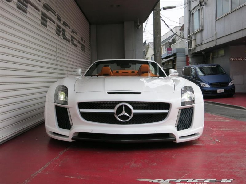 Mercedes SLS Roadster Jetstream в обвесе FAB Design от Office-K